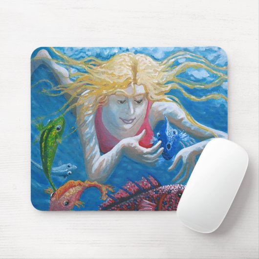 Tropischer Fisch Mousepad (Mit Mouse)
