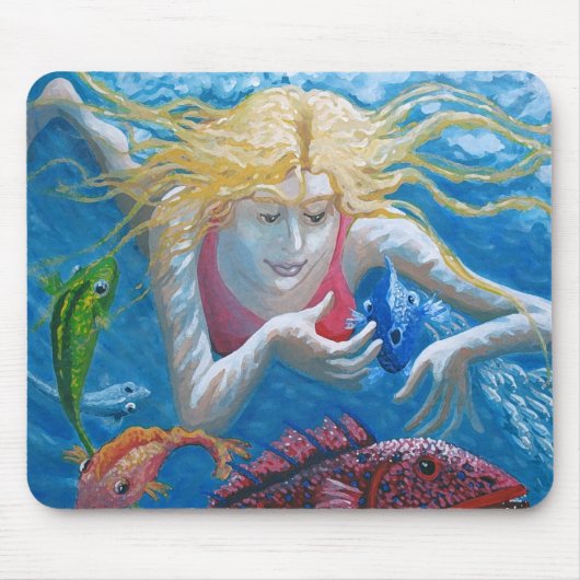 Tropischer Fisch Mousepad (Vorne)