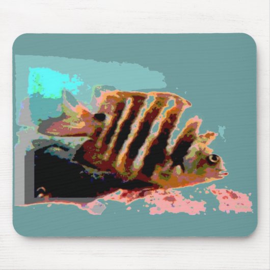 Tropischer Fisch Mousepad (Vorne)