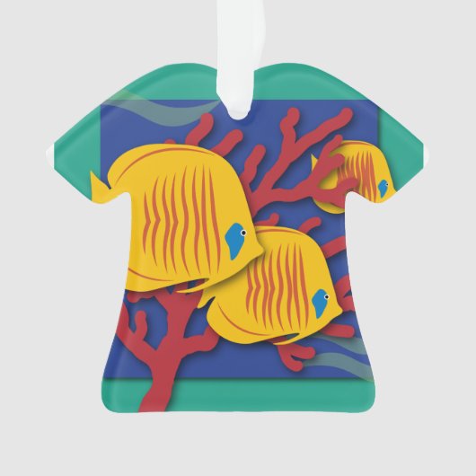 Tropischer Fisch Ornament (Vorderseite)