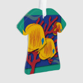 Tropischer Fisch Ornament (Vorderseite)