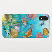 Tropischer Fisch OtterBox-Handy-Fall Case-Mate iPhone Hülle (Rückseite (Horizontal))