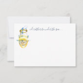 Tropischer Fisch-Papier-Karte Mitteilungskarte (Vorderseite)