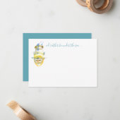 Tropischer Fisch-Papier-Karte Mitteilungskarte (Vorderseite/Rückseite Beispiel)