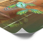 Tropischer Fisch Poster (Ecke)