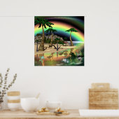 Tropischer Fisch Poster (Küche)