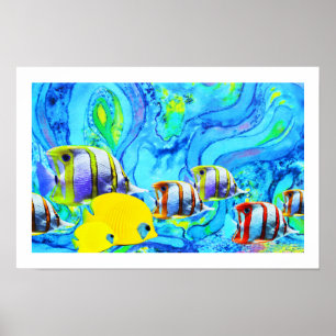 Tropischer Fisch Poster