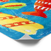 Tropischer Fisch Poster (Ecke)