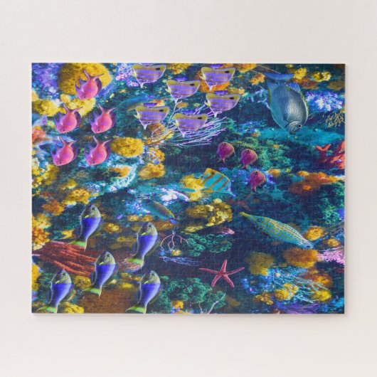 Tropischer Fisch Puzzle (Horizontal)