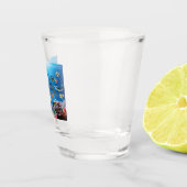 Tropischer Fisch Schnapsglas (Rechts)