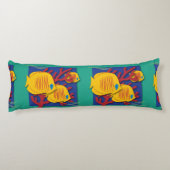 Tropischer Fisch Seitenschläferkissen (Rückseite)