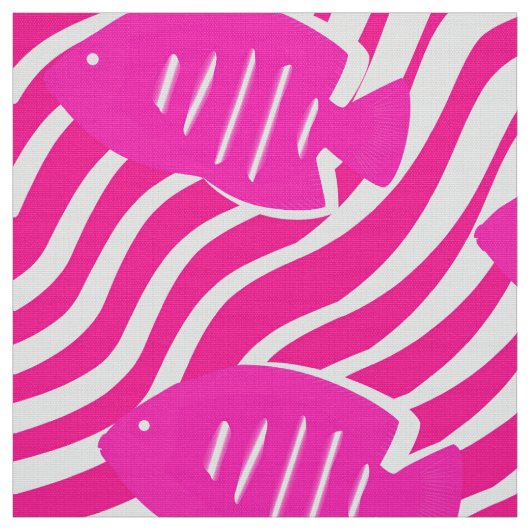 Tropischer Fisch Stoff (Muster)