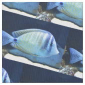 Tropischer Fisch Stoff (Nahaufnahme)