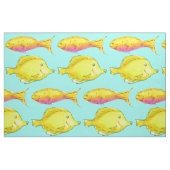 Tropischer Fisch Türkisblau Stoff (Fat Quarter (45,7 x 55,9 cm))
