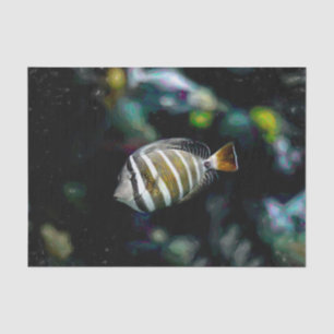 tropischer Fisch Unterwasser-Aquakultur Seidenpapier