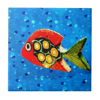 Tropischer Fischkeil Fliese