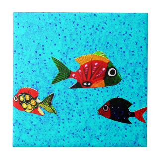 Tropischer Fischkeil Fliese
