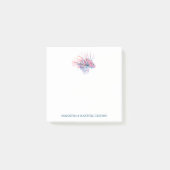 Tropischer Fischstrand Post-it Klebezettel (Vorderseite)