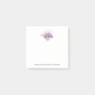 Tropischer Fischstrand Post-it Klebezettel