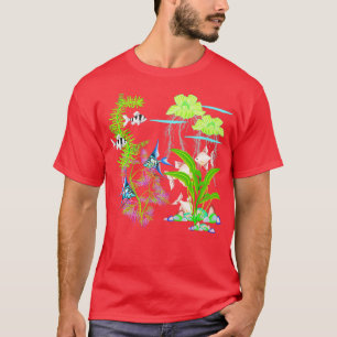 Tropischer Fischtank T-Shirt