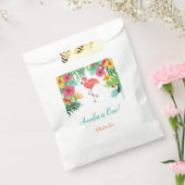 Tropischer Flamingo-Gefälligkeitsflaggen (Personal Geschenktütchen (Versiegelt)