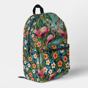 Tropischer Flamingo Hawaiian Vacation Rucksack