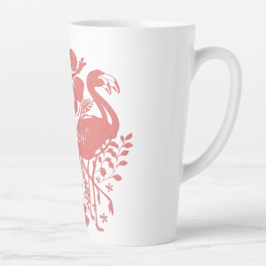 Tropischer Flamingo Milchtasse (Rechts)