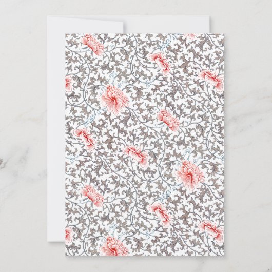 Tropischer Flamingo mit Crown Birthday Party Einladung (Rückseite)