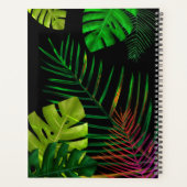 Tropischer Flamingo-Planer Planer (Rückseite)