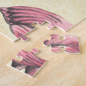 Tropischer Flamingo: Wasserfarben-Wallpaper-Vergnü Puzzle (Seite)