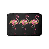 Tropischer Flamingos Badematte (Vorderseite)