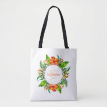 Tropischer floraler Muttertag | Tasche