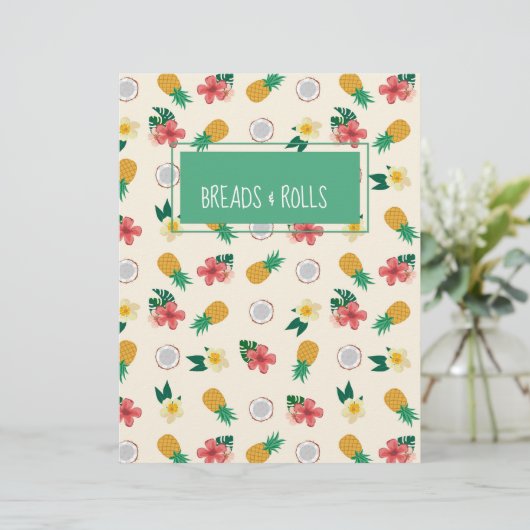 Tropischer Folienzähler/Index (Stehend Vorderseite)