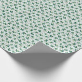 Tropischer Foxtail Geschenkpapier (Ecke)