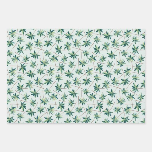 Tropischer Foxtail Geschenkpapier Set (Vorderseite 2)