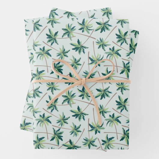 Tropischer Foxtail Geschenkpapier Set (Beispiel)