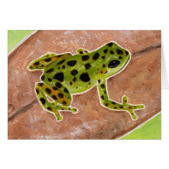 Tropischer Frosch (Vorderseite (Horizontal))