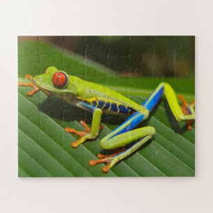 Tropischer Frosch Puzzle