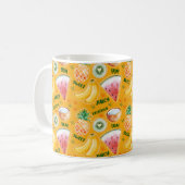 Tropischer Fruchtbecher Kaffeetasse (Vorderseite Links)
