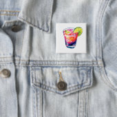 Tropischer Fruchtcocktail Button (Beispiel)