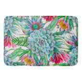 Tropischer Garten der Succulents Badematte (Vorderseite)