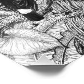 Tropischer Garten Fotodruck (Ecke)