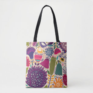 Tropischer Garten: Frühlingsmuster Sammlung. Tasche