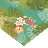Tropischer Garten Grün Tischdecke (Schrägansicht)