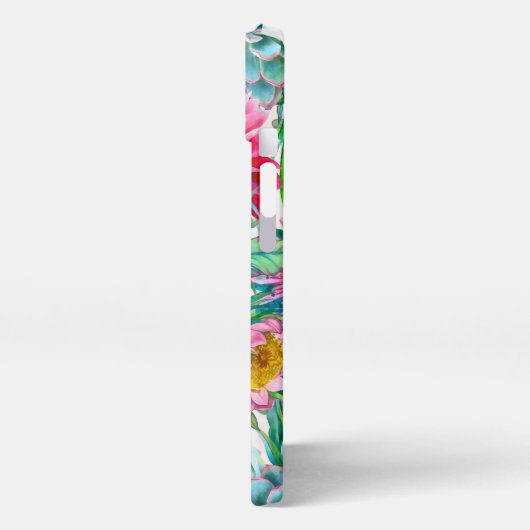 Tropischer Garten iPhone Hülle (Linke Seite)