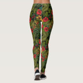 Tropischer Garten Leggings (Rückseite)