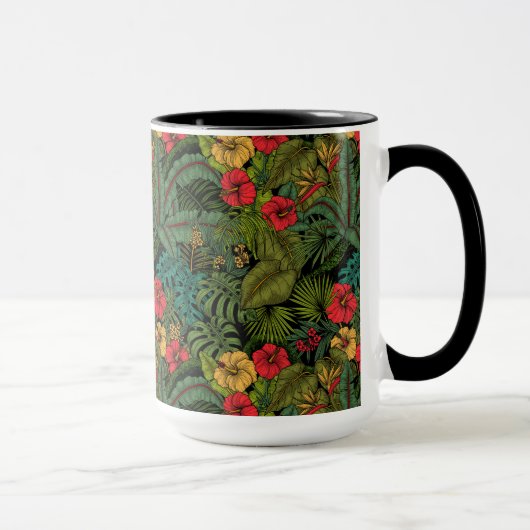 Tropischer Garten Tasse (Rechts)