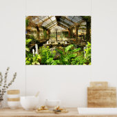 Tropischer Garten unter Glas Poster (Küche)