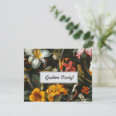Tropischer GartenEinladung Einladung (Stehend Vorderseite)