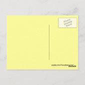 Tropischer Gecko Hawaiianischer Grußkarte Postkarte (Rückseite)